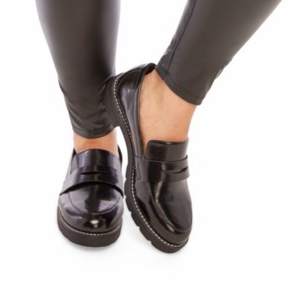 Classic Black Women's Loafers
